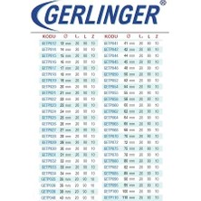 Gerlinger Paslanmaz Için Tct Panç 17 mm