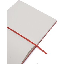Fabio Ricci Elio Çizgisiz Defter 19 x 25 cm Kırmızı