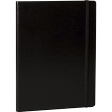Fabio Ricci Elio Noktalı Defter 19 x 25 cm Siyah