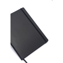 Fabio Ricci Elio Noktalı Defter 19 x 25 cm Siyah