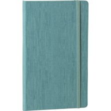 Fabio Ricci Lepidus Kareli Defter 13 x 21 cm Turkuaz