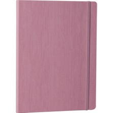Fabio Ricci Lepidus Çizgisiz Defter 19 x 25 cm Pembe