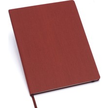 Fabio Ricci Lepidus Çizgisiz Defter 19 x 25 cm Bordo