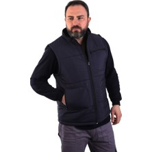ESERIS Eser - Polarlı Mikro Yelek - Lacivert