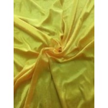 Event Party Store Kadife Kumaş Sarı 100 Cm X 150 Cm Tek Taraflı Likralı