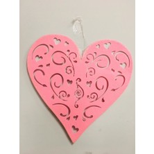 Event Party Store Kalp Kece Asma Süs Pembe