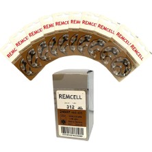 Remcell 312 Numara Işitme Cihaz Pili 6'lı Blister 10 Paket