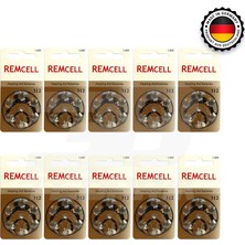 Remcell 312 Numara Işitme Cihaz Pili 6'lı Blister 10 Paket