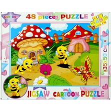 Nur Jigsaw Cartoon Puzzle 48 Parça