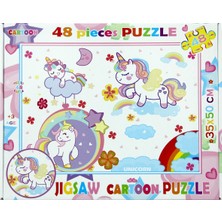 Nur Jigsaw Cartoon Puzzle 48 Parça