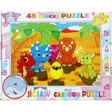 Nur Jigsaw Cartoon Puzzle 48 Parça