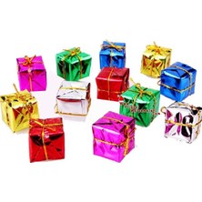 Pandoli 12 Adet Asmalı Çam Ağacı Süsleme Seti