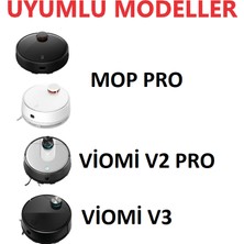 Robot Yedek Xiaomi Mop Pro- Viomi V2-V3-Se Uyumlu 4 Adet  Hepa Filtre