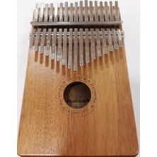 Masterwork Kalimba 17 Tuşlu Maun Kılıf ve Akort Çekici+Eğitim Metodu