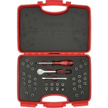 Izeltaş 42 Parça 1/4'' Bits Uçlu Lokma Anahtar Takımı