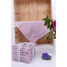 Baveno Limon Kabuğu Bitkisel Organik Boyama 12'li 33X33 Havlu