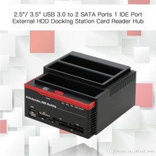 PrimeX Plus PX-2390 Usb3.0 2x 2.5"/3.5" Sata/ıde HDD 893U3 Docking Station