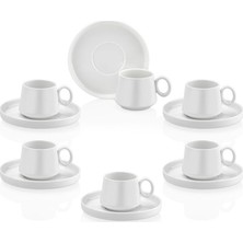 Taç Tulip Kahve Fincan Seti Soft