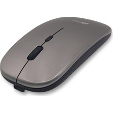 Polosmart PSWM13 Hybrid Bluetooth & Wireless Şarj Edilebilir Mouse Siyah