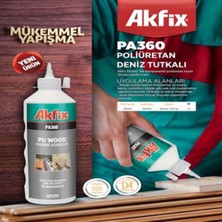 Akfix PA360 Poliüretan Ahşap Yapıştırıcısı Deniz Tutkalı 560 gr