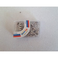 Event Party Store Çatal Çengelli Iğne Kutusu Gümüş 40'lı