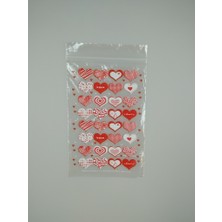 Event Party Store Hediye Poşeti Şeffaf Çıt Çıtlı Be Mine 10CM x 13CM 10'lu