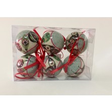 Event Party Store Yılbaşı Süs 6'lı Yeşil Göz