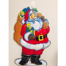 Event Party Store Yılbaşı Çuvallı Noel Baba Şeffaf Asma Süs