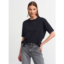 Dilvin 3683 Basic T-Shirt-Siyah