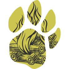Sticker Atölyesi Outdoor Adventure Camping Ayı Pençe Sticker - 22078