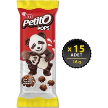 Eti Petito Pops 16 g x 15 Adet