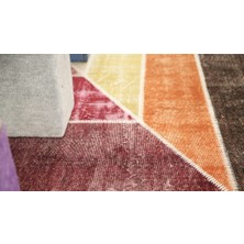Madalyon Patchwork El Dokuma Antik Anadolu Halı Arrow