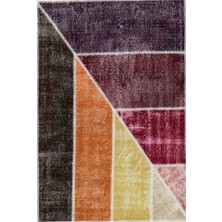 Madalyon Patchwork El Dokuma Antik Anadolu Halı Arrow