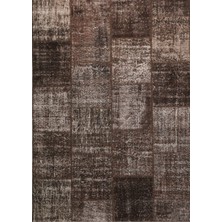 Madalyon Patchwork El Dokuma Antik Anadolu Halısı Earth