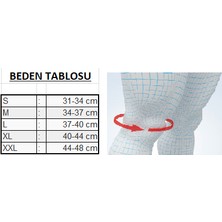 Aurafix Örme Patella ve Ligament Destekli Dizlik 114