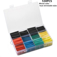 Profisher Polyolefin Shrink 2:1 Daralan Makaron Kablo Yalıtım 530 Lu Kutuda