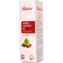 Balen At Kestanesi Yağı (Soğuk Pres) 20 Ml.