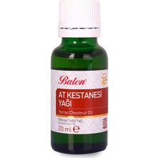 Balen At Kestanesi Yağı (Soğuk Pres) 20 Ml.