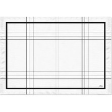The Mia 6'lı 50 x 35 cm Amerikan Servis Seti