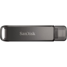 SanDisk iXpand Flash Drive Luxe 256GB - USB-C + Lightning - for iPhone, iPad, Mac, USB Type-C Usb Bellek SDIX70N-256G-GN6NE