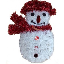 Pandoli Kardan Adam Kapı Çelengi Kapı Dekor Süsü 35 x 25 cm