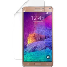 Case World Samsung Galaxy Note 4 Nano Ekran Koruyucu Kırılmaz Esnek Cam