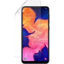 Case World Samsung Galaxy A10 Nano Ekran Koruyucu Kırılmaz Esnek Cam	