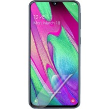 Case World Samsung Galaxy A40 Nano Ekran Koruyucu Kırılmaz Esnek Cam	