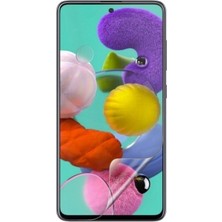 Case World Samsung Galaxy A71 Nano Ekran Koruyucu Kırılmaz Esnek Cam	