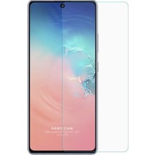 Case World Samsung Galaxy A91 Nano Ekran Koruyucu Kırılmaz Esnek Cam	