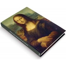 Deffter Art Of World Da Vinci Mona Lisa 96 Yaprak Çizgili Sert Kapak Defter