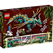 LEGO® NINJAGO® Orman Ejderhası 71746 Yapım Seti; Hareketli Ejderha Oyuncağı ve NINJAGO Lloyd ve Zane'i İçeren Ninja Oyun Seti (506 Parça)