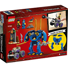 LEGO® NINJAGO® Legacy Jay’in Elektro Makinesi 71740 Koleksiyonluk Minifigürler İçeren Ninja Yapım Oyuncağı (106 Parça)