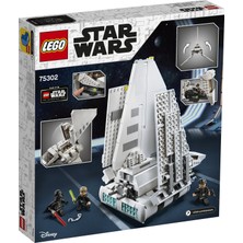 LEGO® Star Wars# İmparatorluk Mekiği 75302; Luke Skywalker ve Darth Vader'i İçeren Çocuklara Yönelik Muhteşem bir Oyuncak Yapım Seti (660 Parça)